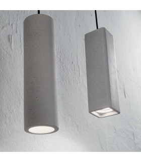 1 Light Slim Ceiling Pendant Light Grey - 2