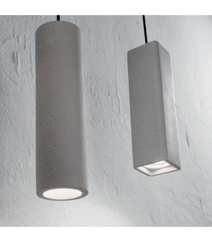 1 Light Slim Ceiling Pendant Light Grey - 2
