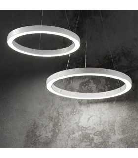 Integrated LED Medium Ceiling Pendant White 3000K - 2