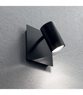 1 Light Wall Light Black - 2