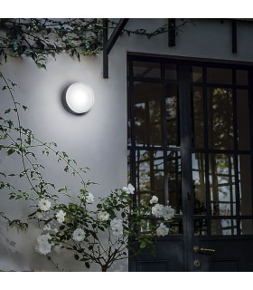 1 Light Flush Ceiling Light Anthracite - 2