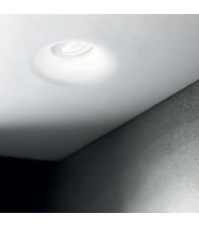 1 Light Recessed Spotlight White - 2