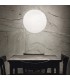 Indoor Globe Ceiling Pendant Lamp 1 Light White, E27 - 2