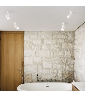 Indoor 1 Light Spotlight Ceiling Lamp White, GU10 - 2