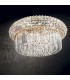 Indoor Crystal Ceiling Pendant Lamp 12 Lights Gold, E14 - 2