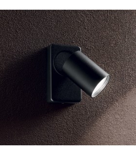 Indoor Spotlight Wall Lamp 1 Light Black, GU10 - 2