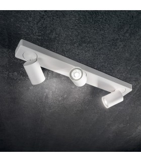Indoor 3 Lights Ceiling Spotlight Lamp White, GU10 - 2