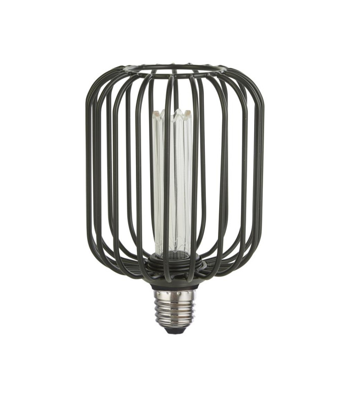 Drum Wire Lamp Black Metal-2