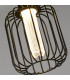 Drum Wire Lamp Black Metal-3