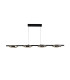 Space 4 Light LED Bar Celling Pendant Black Metal-1
