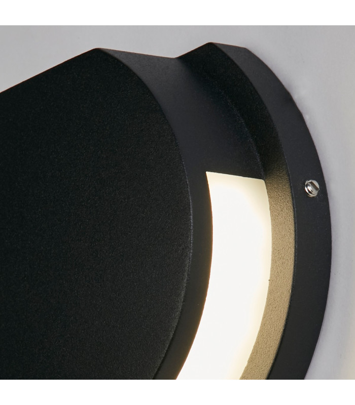 Chiswick LED Outdoor Wall Lamp Black-3