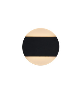 Cavern LED Outdoor Up Down Wall Lamp Black-1