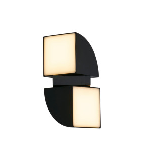 Dakota LED Outdoor Up Down Wall Lamp Black-1