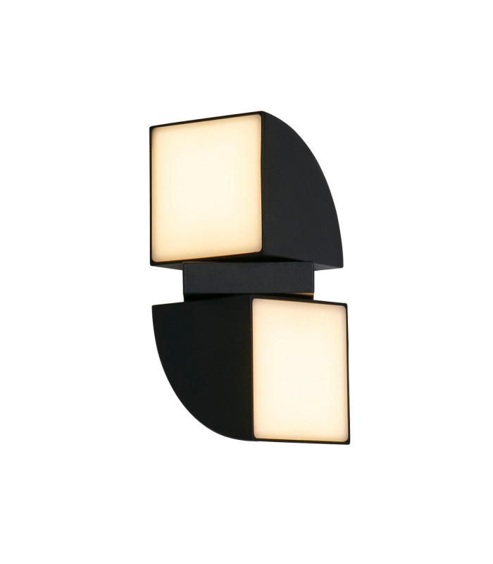 Dakota LED Outdoor Up Down Wall Lamp Black-1