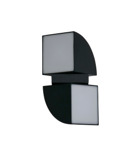 Dakota LED Outdoor Up Down Wall Lamp Black-2