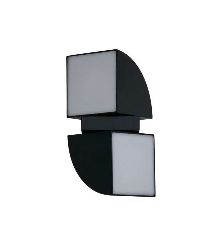 Dakota LED Outdoor Up Down Wall Lamp Black-2