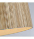 Meadow 1 Light Celling Pendant Convertible to Flush Light Natural Grass Shade-3