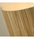 Meadow 1 Light Wall Lamp Natural Grass Shade and Black Metal-3