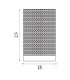 Meadow 1 Light Wall Lamp, Natural Grass Shade and Black Metal