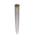 Swoop 5 Light Celling Pendant Satin Brass & Clear Crystal-2