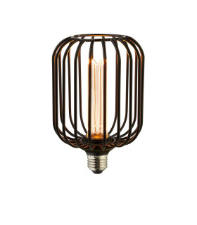 Drum Lamp Black Metal