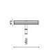 Kos LED Bathroom Mirror Wall Light Black