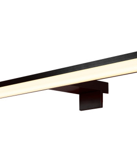 Kos LED Bathroom Mirror Wall Light Black-2