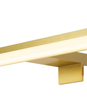 Kos LED Bathroom Mirror Wall Light Gold-2