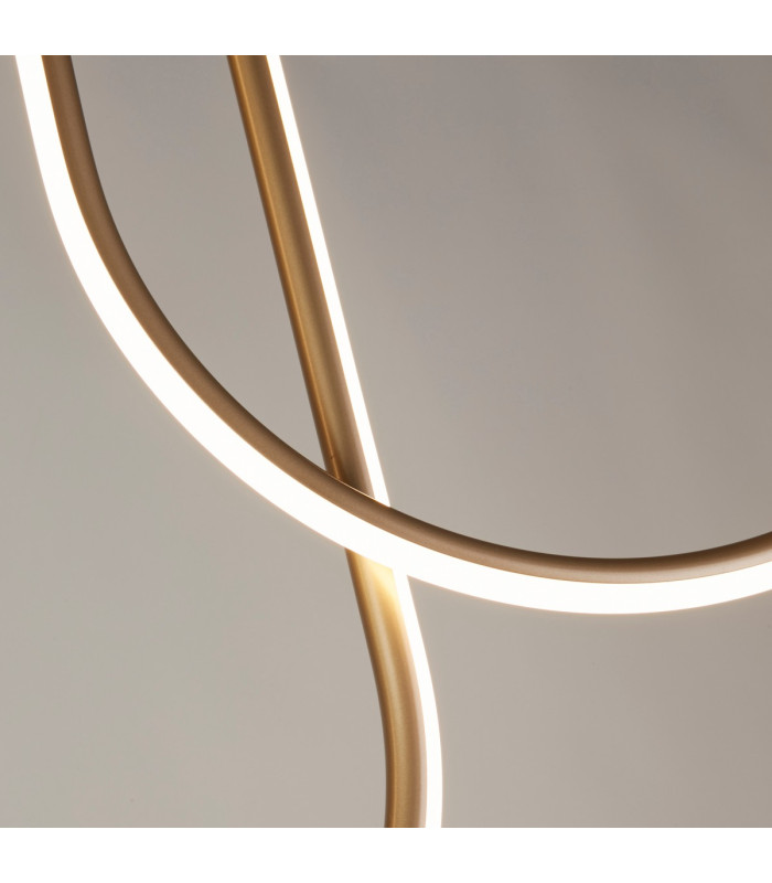 Chime LED Flush Light Bronze Metal-3