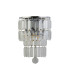 Empire 2 Light Wall Lamp Chrome with Clear Crystal-2