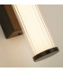 Clamp Wall Lamp Black Metal Ribbed Clear & Opal Diffuser-3