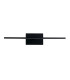 Amalfi LED Wall Lamp IP44 Matt Black Metal-2