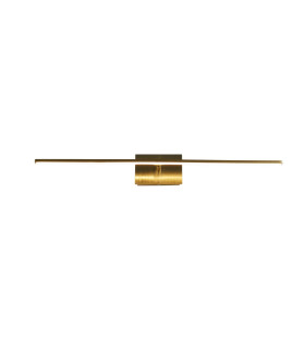 Amalfi LED Wall Lamp IP44 Satin Brass Metal-1