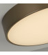 Palma LED Flush Light Bronze Polycarbonate with-3