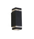 Houston Outdoor Up Down Wall Lamp Black-1