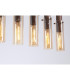 Sweden II 8 Light Bar Celling Pendant Mocha Metal & Amber Glass-3