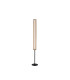 Thread LED Floor Lamp Gold Mesh and Sand Black Metal-1