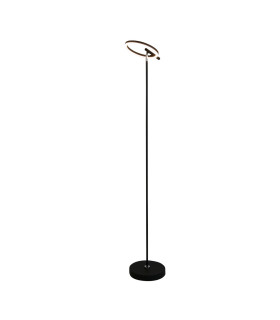 Space LED Floor Lamp Black Metal-1