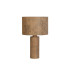 Isla 1 Light Table Lamp Recycled Paper and Black Metal-2