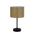 Meadow 1 Light Table Lamp Natural Grass Shade and Black Metal-2
