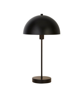 Mushroom Table Lamp Black Metal-1