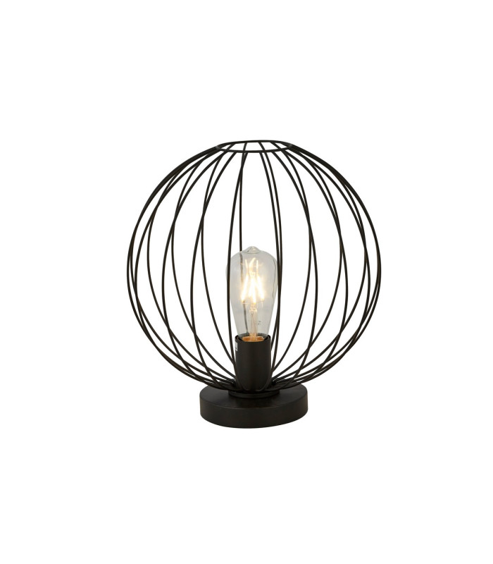 Rondo Table Lamp Black Wire Frame