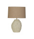 Adelaide 1 Light Table Lamp Cream Resin with White Linen Shad-2