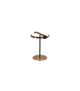 Aerial LED Table Lamp Gold and Black Metal-1