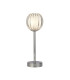 Blossom 1 Light Table Lamp Chrome Metal Clear Acrylic Shade-1