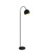 Calumn Floor Lamp Matt Black Metal-1