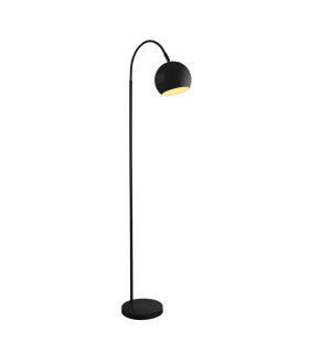 Calumn Floor Lamp Matt Black Metal-1