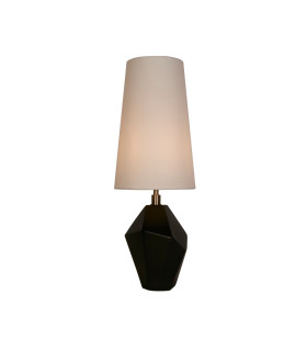Ape1 Light Table Lamp Antique Brass Metal Black Resin and Whi-1