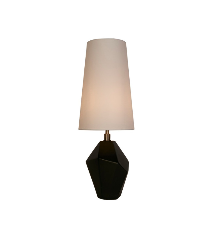Ape1 Light Table Lamp Antique Brass Metal Black Resin and Whi-1
