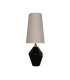 Ape1 Light Table Lamp Antique Brass Metal Black Resin and Whi-2
